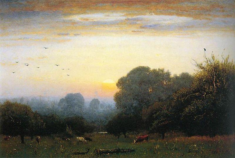 George Inness Morning oil painting image